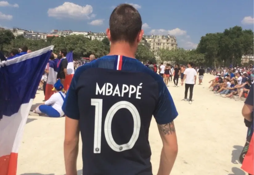 Coupe de monde 2018 – Supporter Mbappé